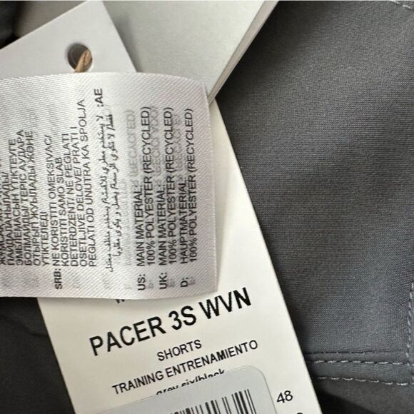 Adidas Women’s Racer 3S WVN Running Training Shorts Dark Grey XL - Picture 8 of 9